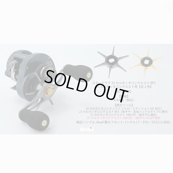 Photo3: [Avail] SHIMANO Star Drag for 23 CALCUTTA CONQUEST BFS, 21 CALCUTTA CONQUEST 100 Series [SD-23CNQ] (3)