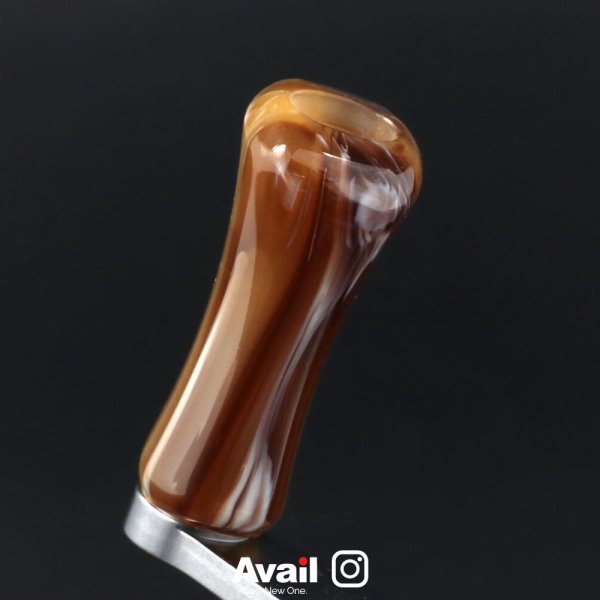 Photo9: [Avail] Marble Flat Handle Knob Short - 1 piece (9)