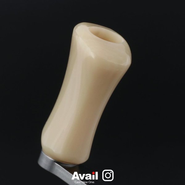 Photo12: [Avail] Marble Flat Handle Knob Short - 1 piece (12)