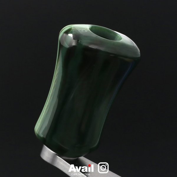 Photo5: [Avail] Marble Flat Handle Knob Short - 1 piece (5)