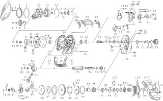 DAIWA Genuine Parts List: Baitcasting Reels - HEDGEHOG