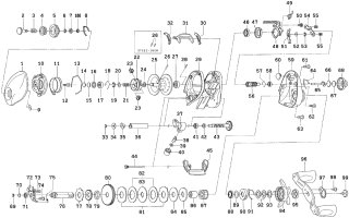 DAIWA Genuine Parts List: Baitcasting Reels - HEDGEHOG