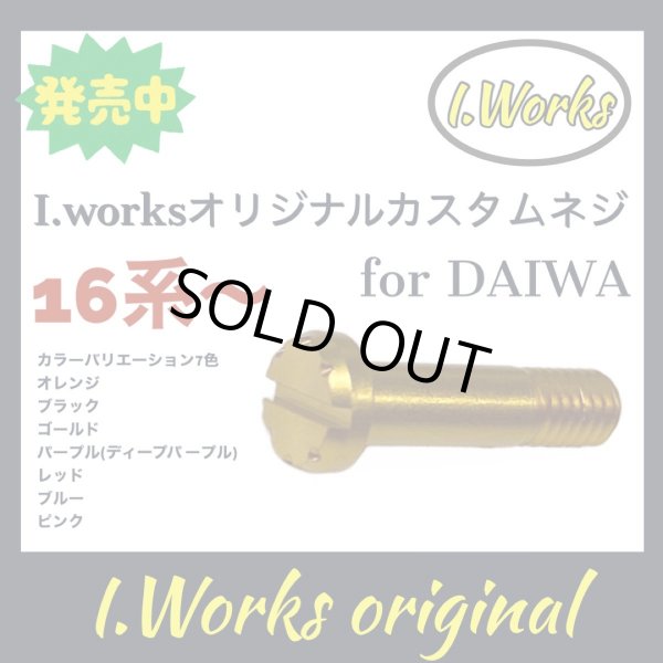 Photo2: [I.Works] Custom Screw for Line Roller (for DAIWA 16 - series) *SPLN (2)