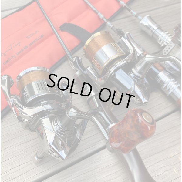 Photo4: [FHF/fishing house freedom] Wood Handle Knob Oval Shape S Rank Premium "Karin" (Padouk) Monochrome Burl (1 piece) F-18 (4)