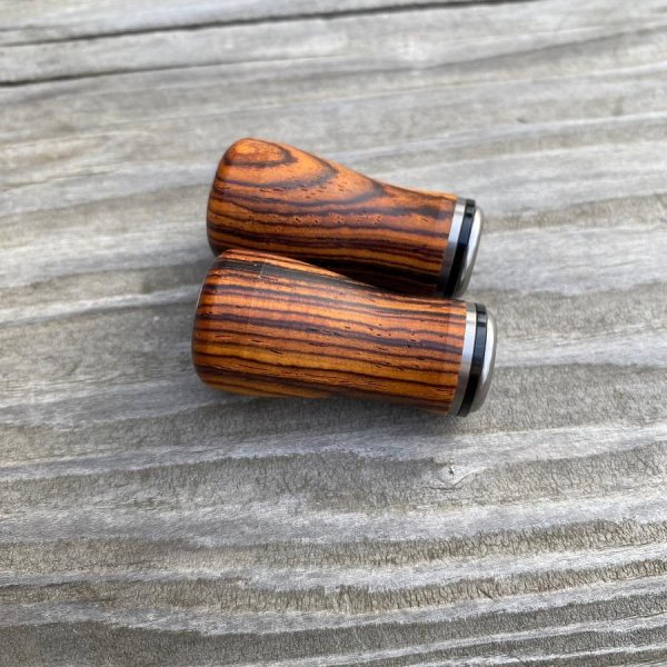 Photo9: [FHF/fishing house freedom] Wood Handle Knob Round Shape Desert Iron (1 piece) F-21 (9)