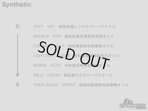 Photo2: [BORED] METHOD / CHIMERA VG14 Low-Viscosity Long-Life Low-Volatility Oil (2)