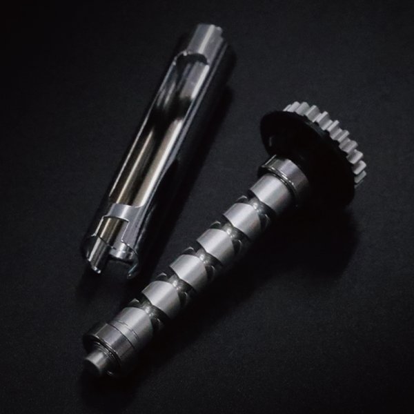 Photo2: [Avail] ABU Aluminum Worm Shaft S 2BB Model for Ambassadeur 1500C/2500C (2)