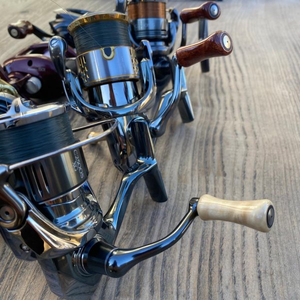 Photo3: [FHF/fishing house freedom] Wood Handle Knob Paddle Type 2 Maple (1 piece) F-24 (3)