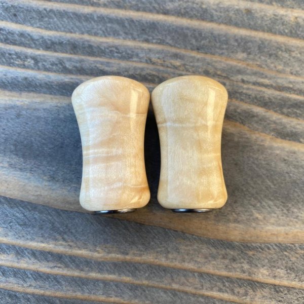 Photo10: [FHF/fishing house freedom] Wood Handle Knob Paddle Type 2 Maple (1 piece) F-24 (10)