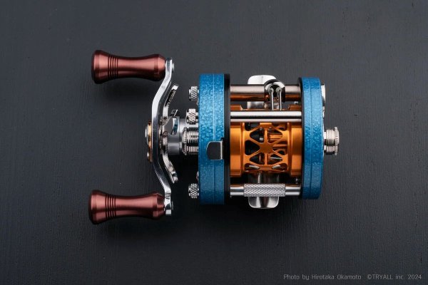 Photo10: [TRY-ANGLE] Original Baitcasting Reel TC-01L (Left Handle) (10)