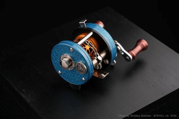 Photo3: [TRY-ANGLE] Original Baitcasting Reel TC-01L (Left Handle) (3)