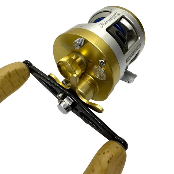 Photo3: [GOLD Works] Mechanical Knob Cap for Morrum 1600/3600 Sizes (SX Hi-Speed, MAG, IVCB, ULTRA MAG, ZX) (3)