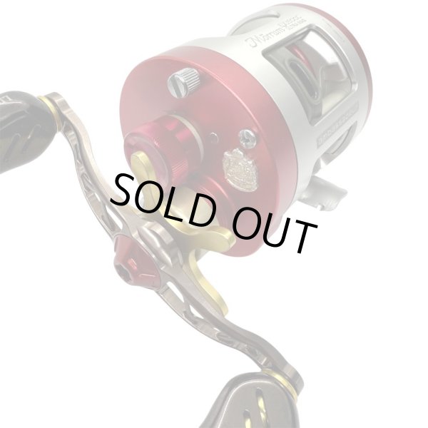Photo4: [GOLD Works] Mechanical Knob Cap for Morrum 1600/3600 Sizes (SX Hi-Speed, MAG, IVCB, ULTRA MAG, ZX) (4)