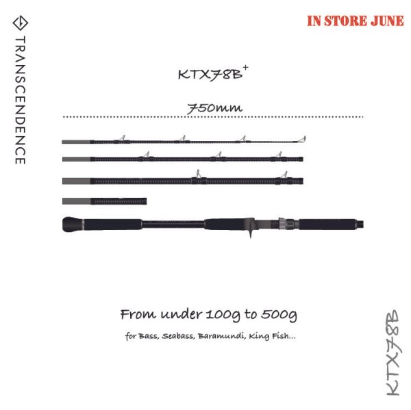Photo1: [TRANSCENDENCE] KTX78B (Rod) (1)