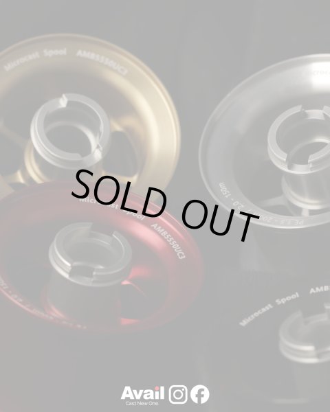 Photo2: [Avail] ABU Microcast Spool AMB5550UC3 for Ambassadeur 5500C series ULTRACAST (2)