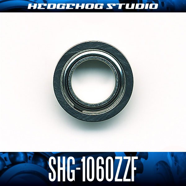 Photo1: SHG-1060ZZF ID 6mm x OD 10mm x T 3mm OD 11.2mm With Flange - Shield Type (1)