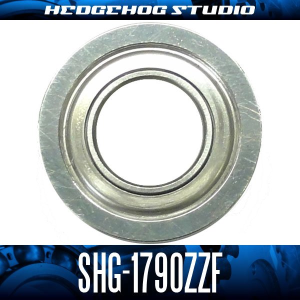 Photo1: SHG-1790ZZF ID 9mm x OD 17mm x T 5mm OD 19mm With Flange - Shield Type (1)