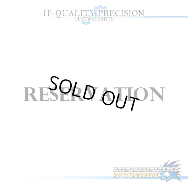 Photo1: [LIVRE] LB 90-95 Handle (Gunmetal plate) with PT 48(Fire/Gold) x 1, PT 48(Fire/Red) x 1 - (DAIWA/SHIMANO M8) for Left Handle (1)