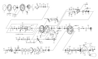 DAIWA] 26 RYOGA 150 Genuine Parts List - Schematic Diagram & Parts