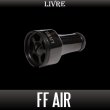 Photo1: [LIVRE] ff air "ALL BLACK" Handle Knob (1)