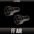 Photo2: [LIVRE] ff air "ALL BLACK" Handle Knob (2)