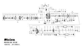 ABU] 23 REVO5 SX Genuine Parts List - Schematic Diagram & Parts