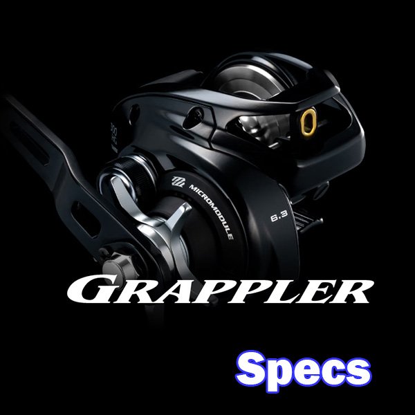 Photo1: 26 GRAPPLER Specs, Line Capacity & Size Chart | SHIMANO (1)