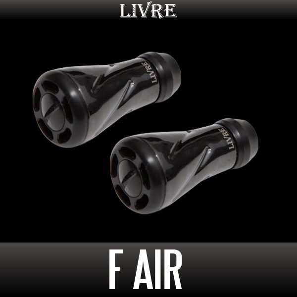 Photo2: [LIVRE] f air "ALL BLACK" Handle Knob (2)