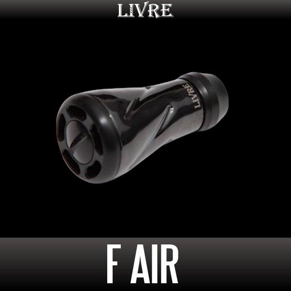 Photo1: [LIVRE] f air "ALL BLACK" Handle Knob (1)