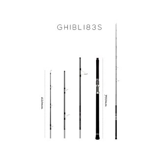TRANSCENDENCE] Ghibli83S Offshore Casting Rod for GT, Tuna