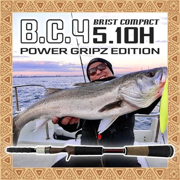 Photo1: [Fishman] BC4 5.10H POWER GRIPZ EDITION (Rod) (1)
