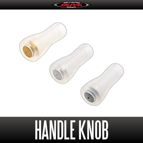 Photo3: [DLIVE] Silicone Round Knob Black & Clear (3)