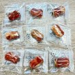 Photo9: [FHF/fishing house freedom] Wood Handle Knob Oval Shape Superior Grain Padauk Red and White Burl (1 piece) F-17 (9)
