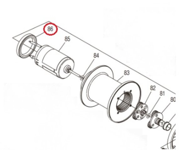 Photo1: [SHIMANO Genuine] Ball Bearing 3225 ID 25mm x OD 32mm x T 4mm Part No. 107U8 **Back-order (Shipping in 3-4 weeks after receiving order) (1)