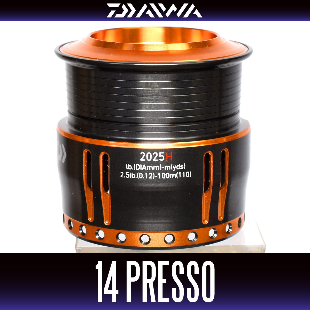 [DAIWA Genuine] 14 PRESSO 2025H Spare Spool *Back-order