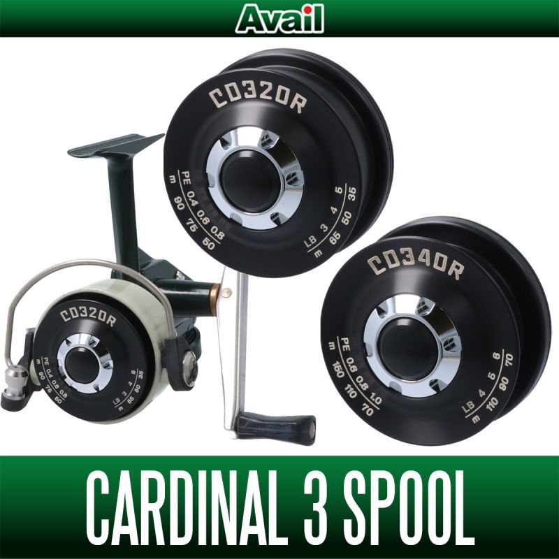 [Avail] ABU NEW Shallow Spool [CD320R, CD340R] for Cardinal 3