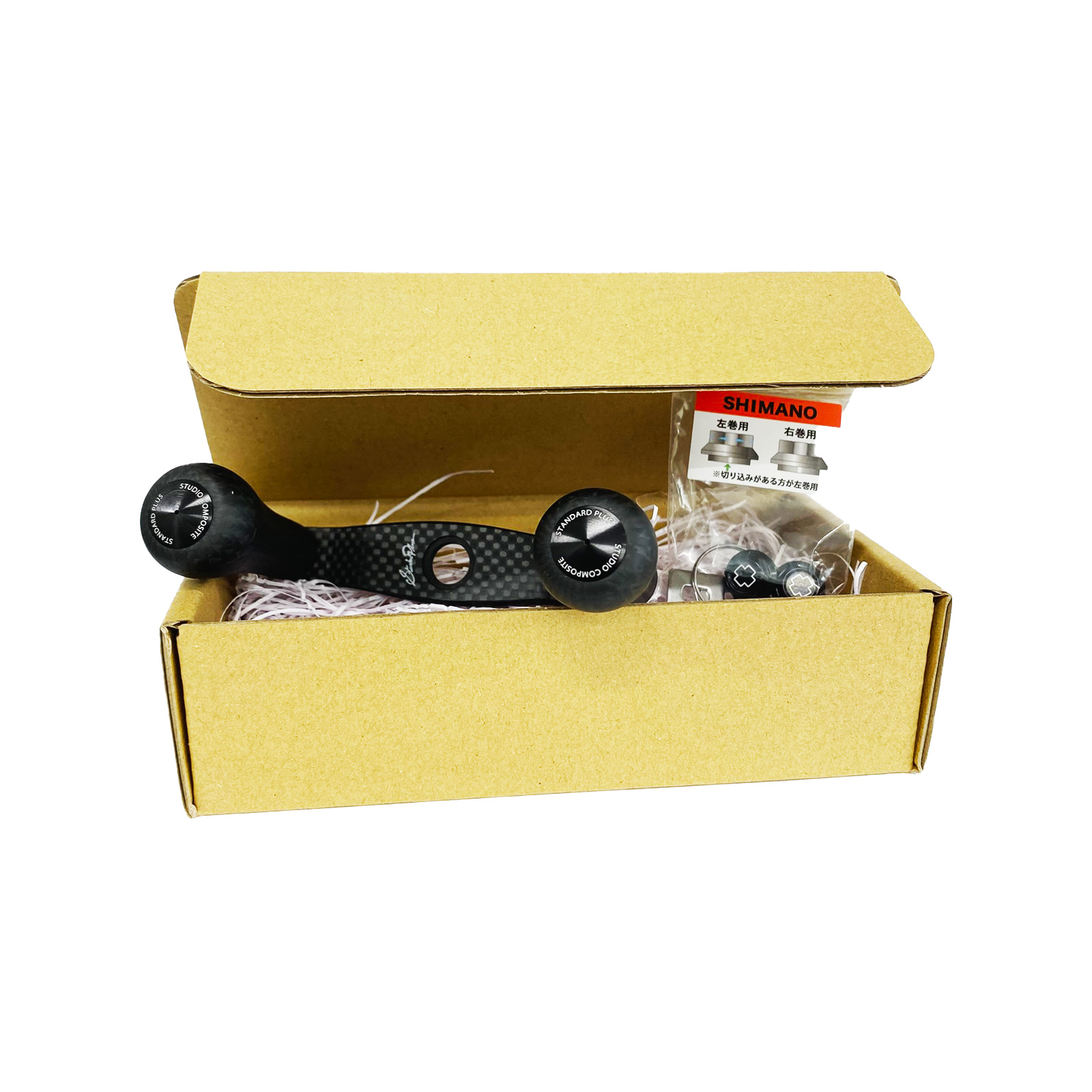 リール Studio composite RC-SC EX96 EVA XL29 Studio Composite] Carbon Crank Handle for RC-SC EX plus