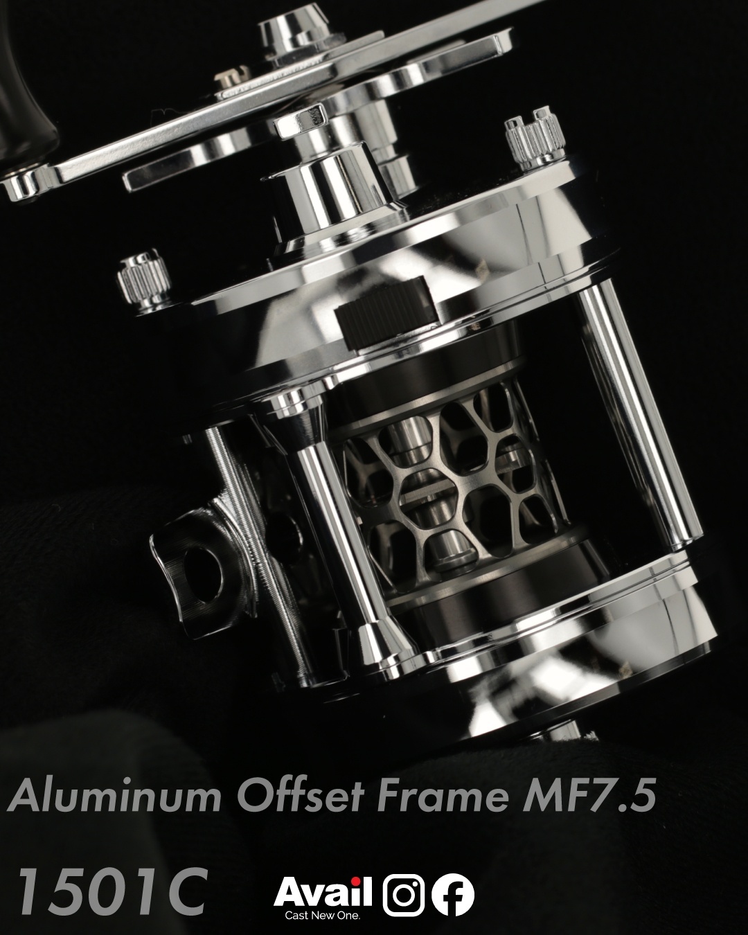 Avail] ABU Offset frame [MF7.5] for Ambassadeur 1500C/1501C